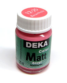 Acrylfarbe Deka Matt 25ml rosenholz